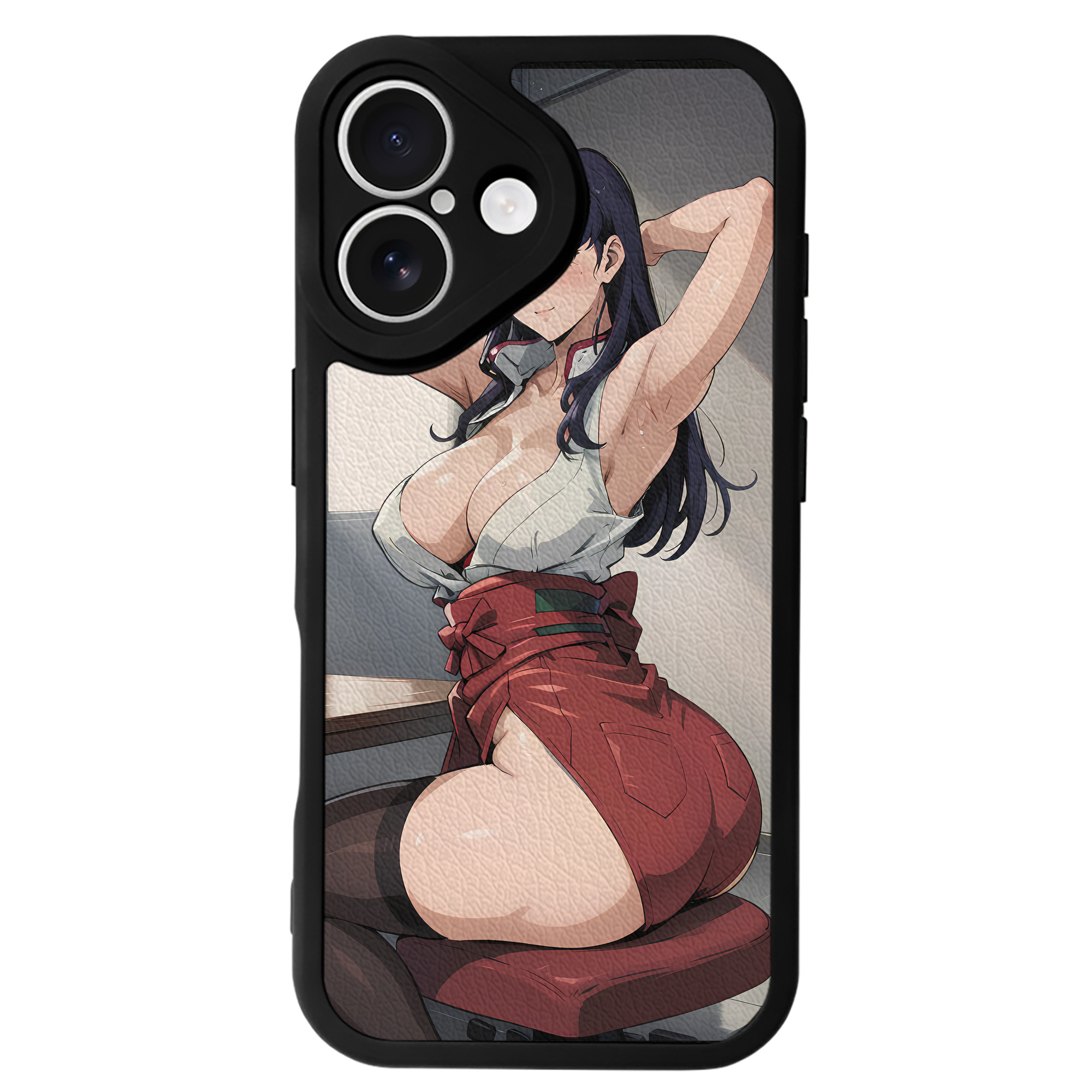（画像用） EVA 新世紀エヴァンゲリオン 【iPhone 16シリーズ対応】シリコンスマホケース（レザー調） 材質：シリコン
